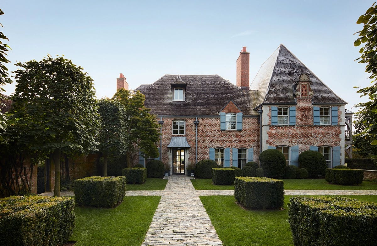 First Neck Lane luxury vintage home published in Architectural Digest